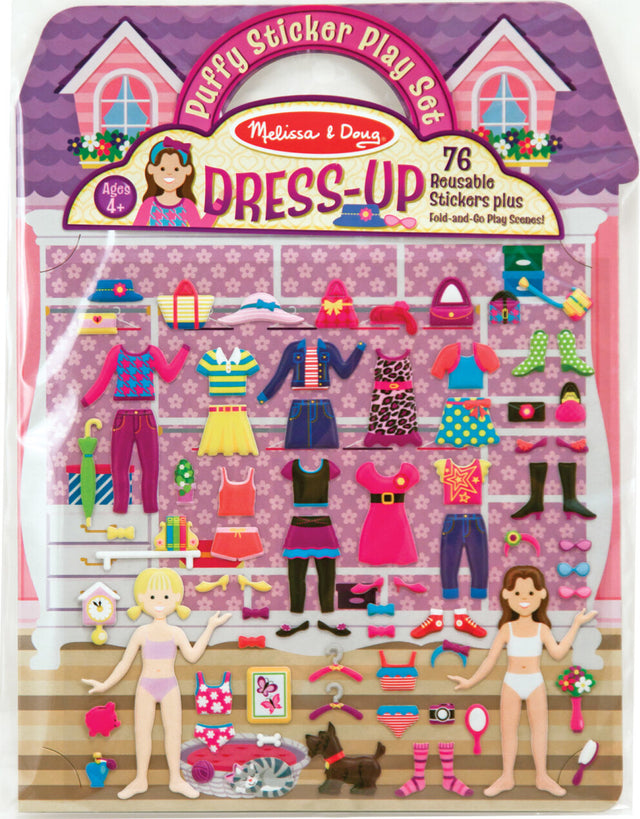Puffy Sticker Play Set - Dress-Up