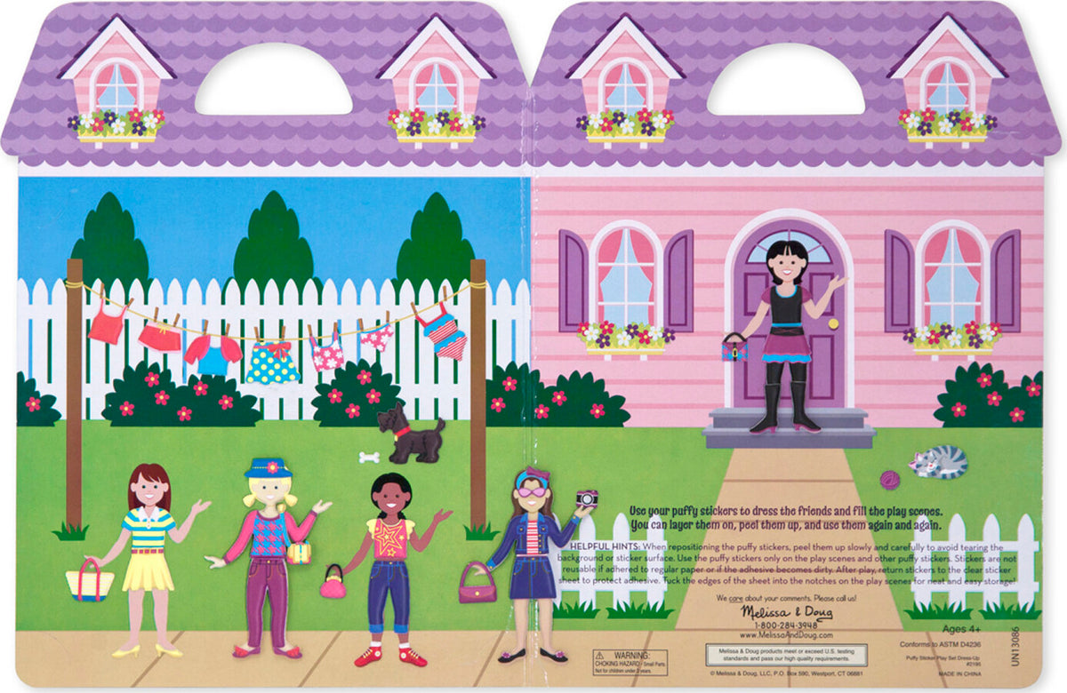 Puffy Sticker Play Set - Dress-Up