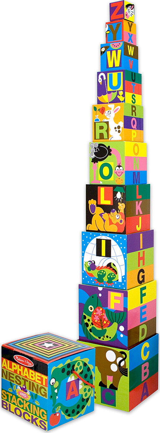 Alphabet Nesting and Stacking Blocks (UC)
