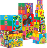 Alphabet Nesting and Stacking Blocks (UC)