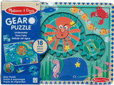 Underwater Wooden Gear Puzzle