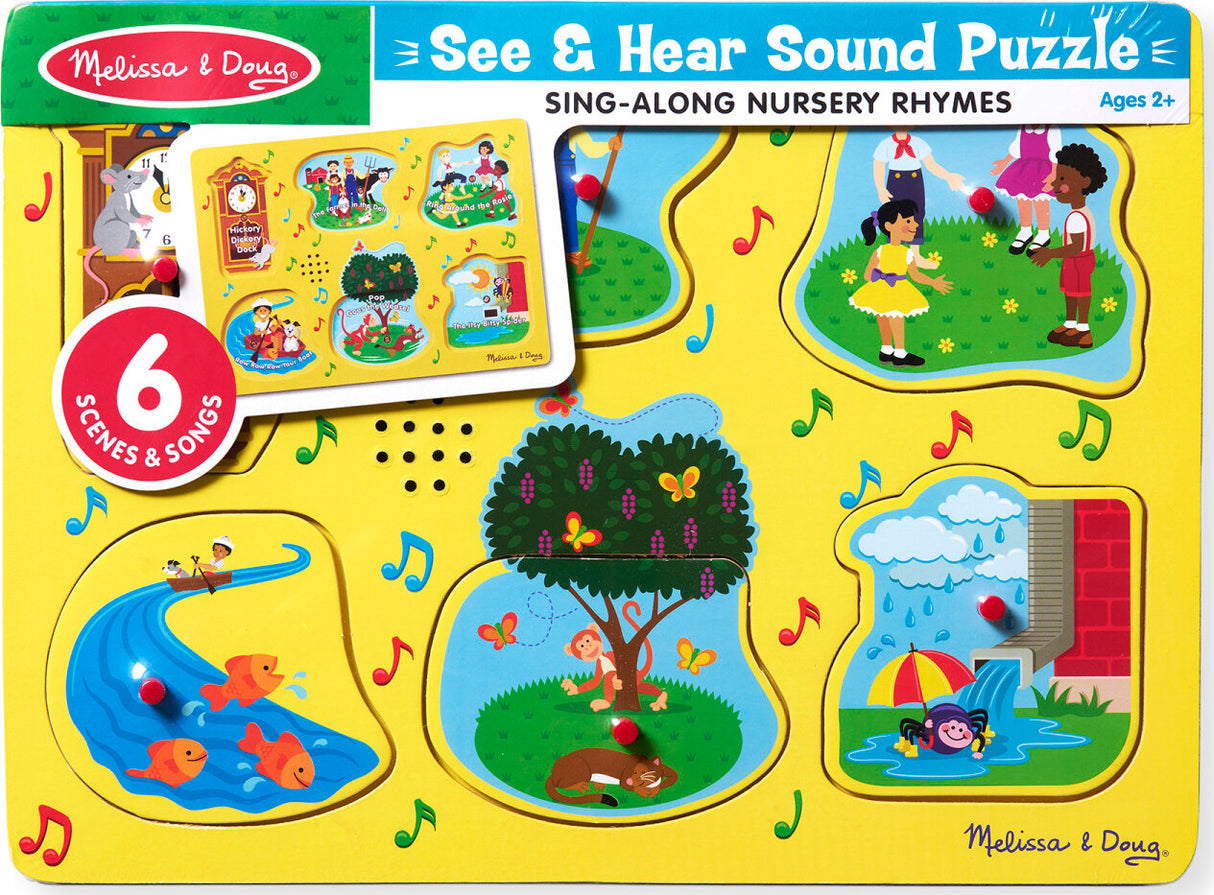 Sing-Along Nursery Rhymes Sound Puzzle - Yellow