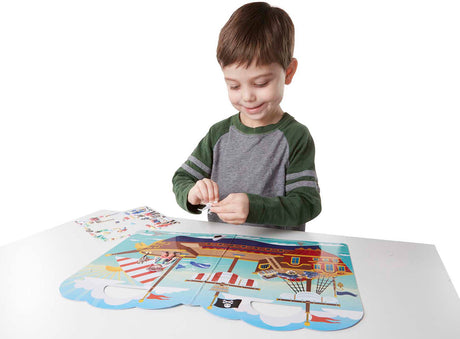 Puffy Sticker Play Set - Pirate