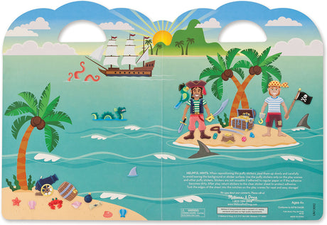 Puffy Sticker Play Set - Pirate