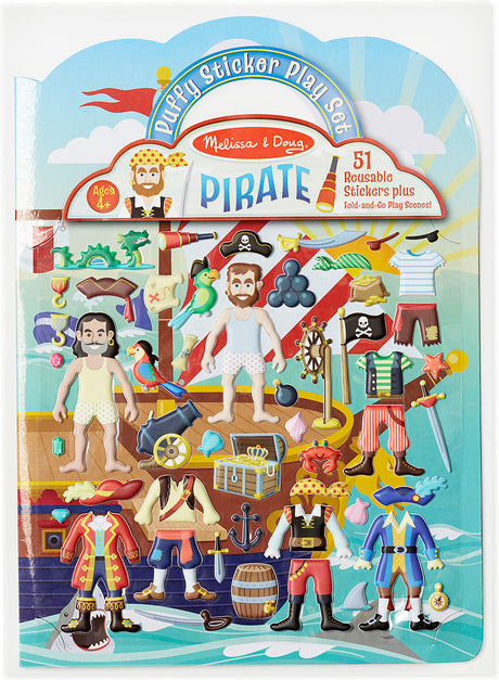 Puffy Sticker Play Set - Pirate