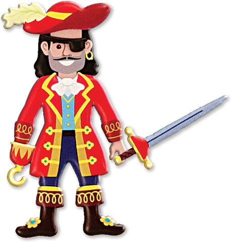 Puffy Sticker Play Set - Pirate
