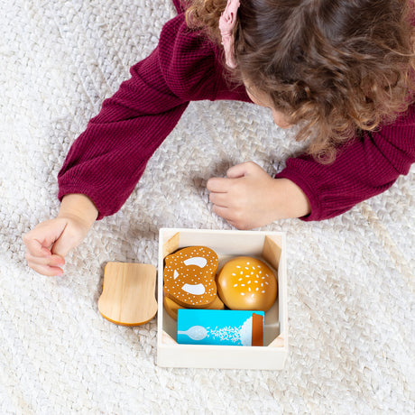 Wooden Food Groups Play Set - Grains