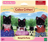 Calico Critters Midnight Cat Family