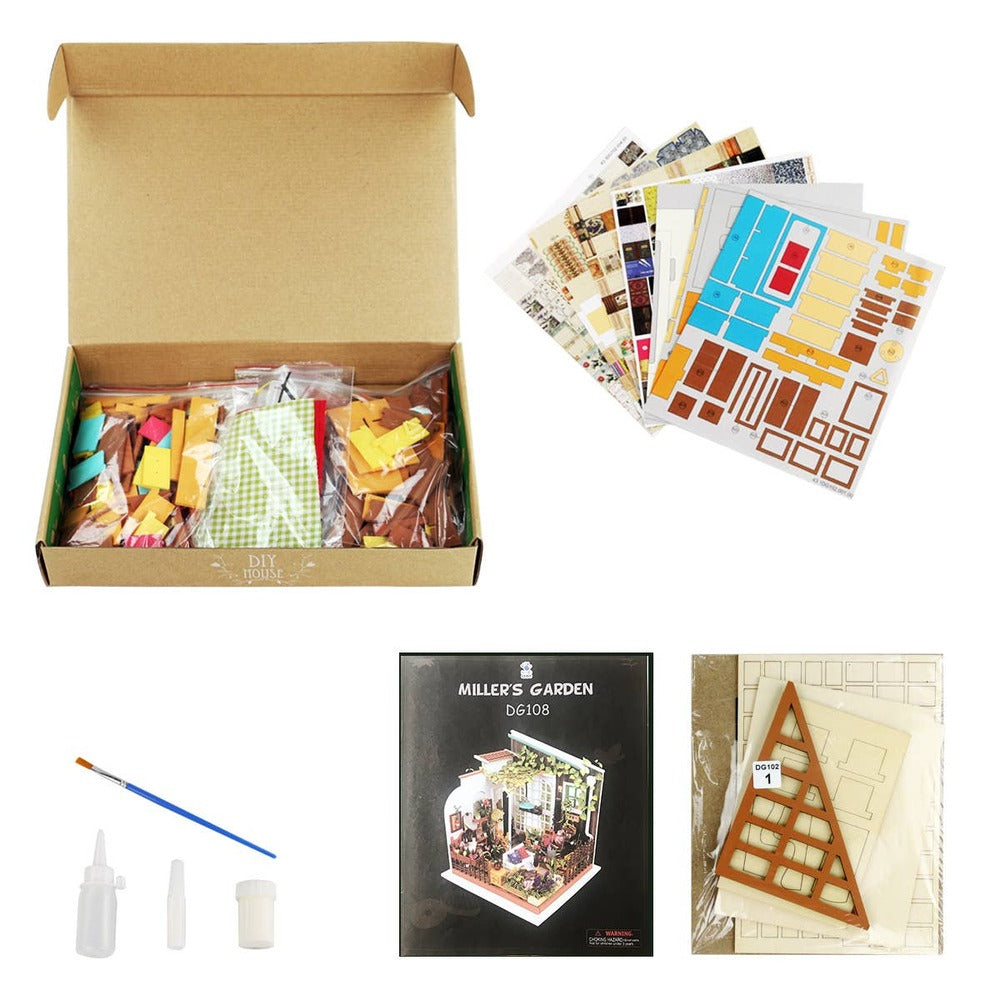 DIY Miniature Model Kit - Miller's Garden