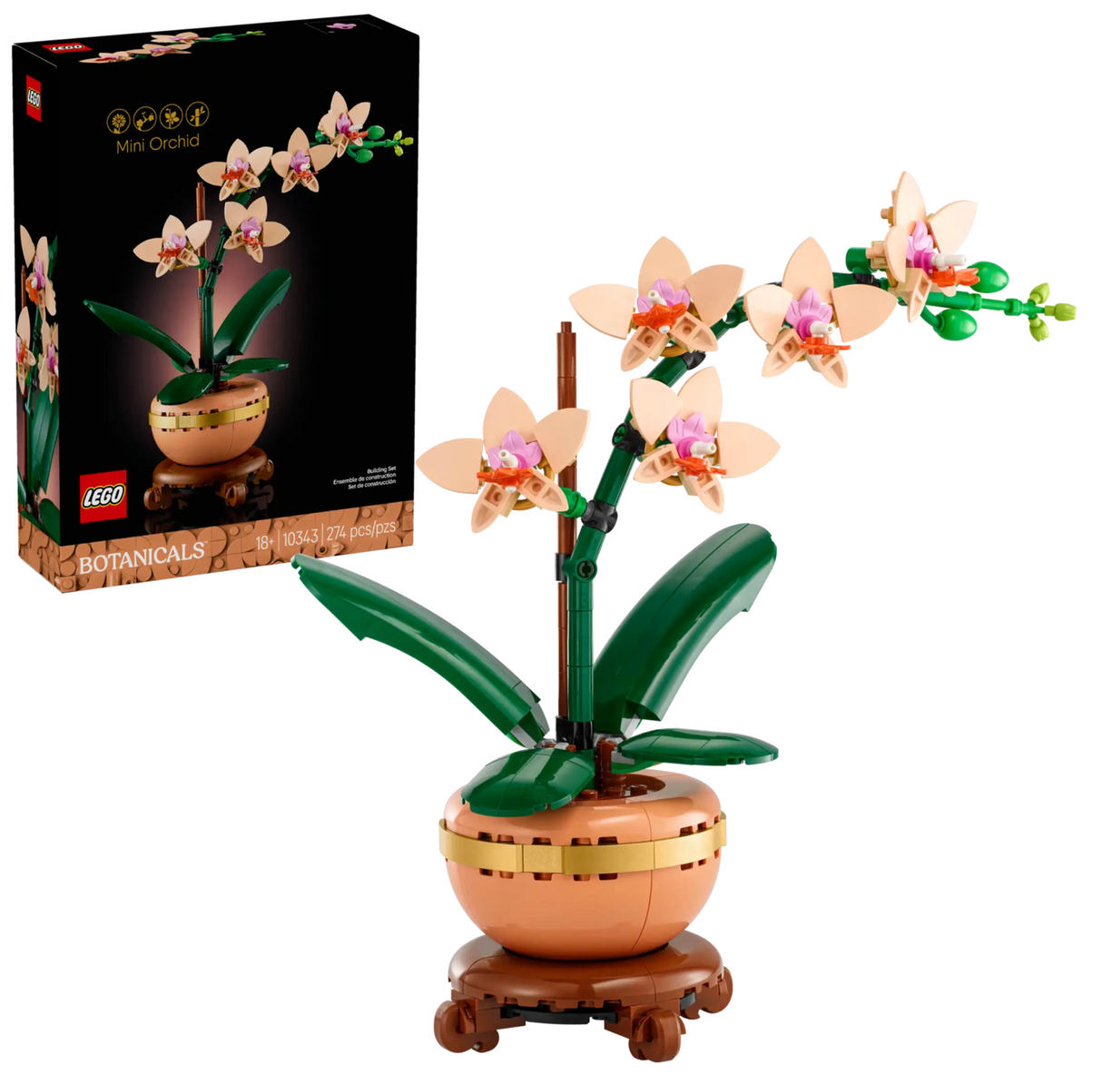 10343 Mini Orchid - LEGO Botanicals