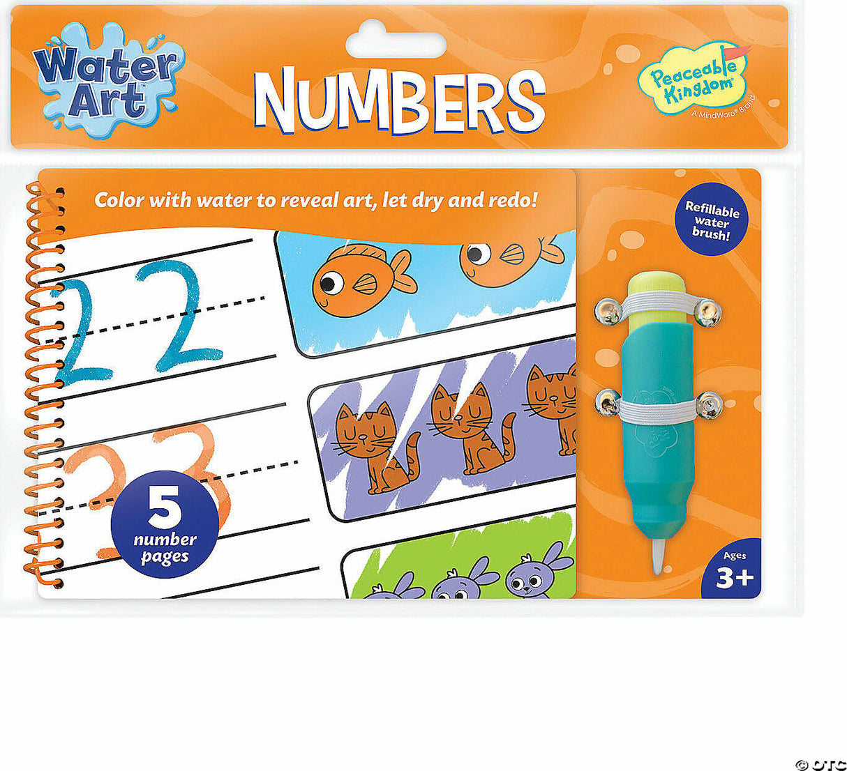 Water Art Book: Numbers