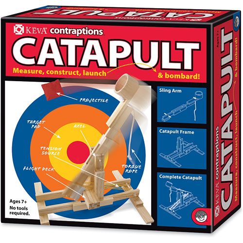 KEVA Contraptions Catapult