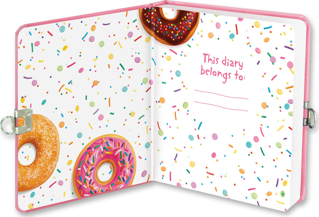 Donut Locking Diary Peaceable Kingdom