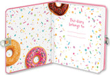 Donut Locking Diary Peaceable Kingdom