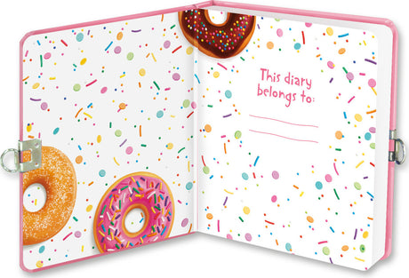Donut Locking Diary Peaceable Kingdom