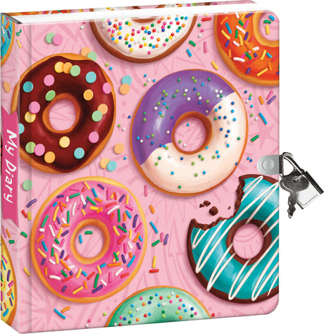 Donut Locking Diary Peaceable Kingdom