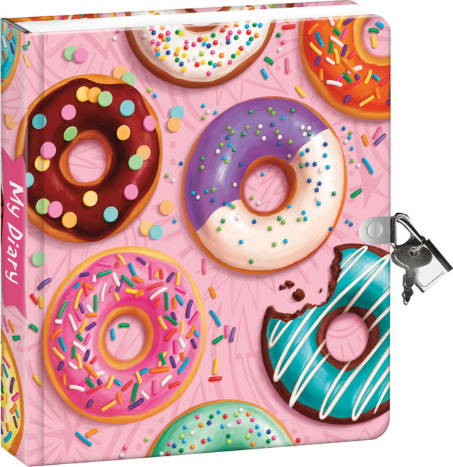 Donut Locking Diary Peaceable Kingdom