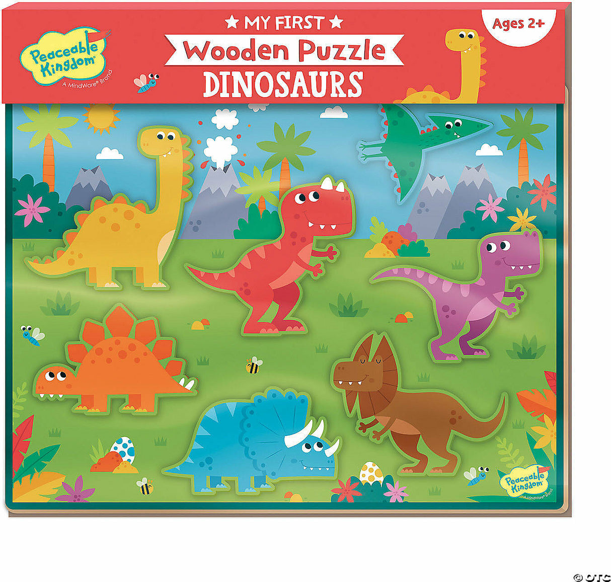 My First Wooden Puzzle: Dinosaurs