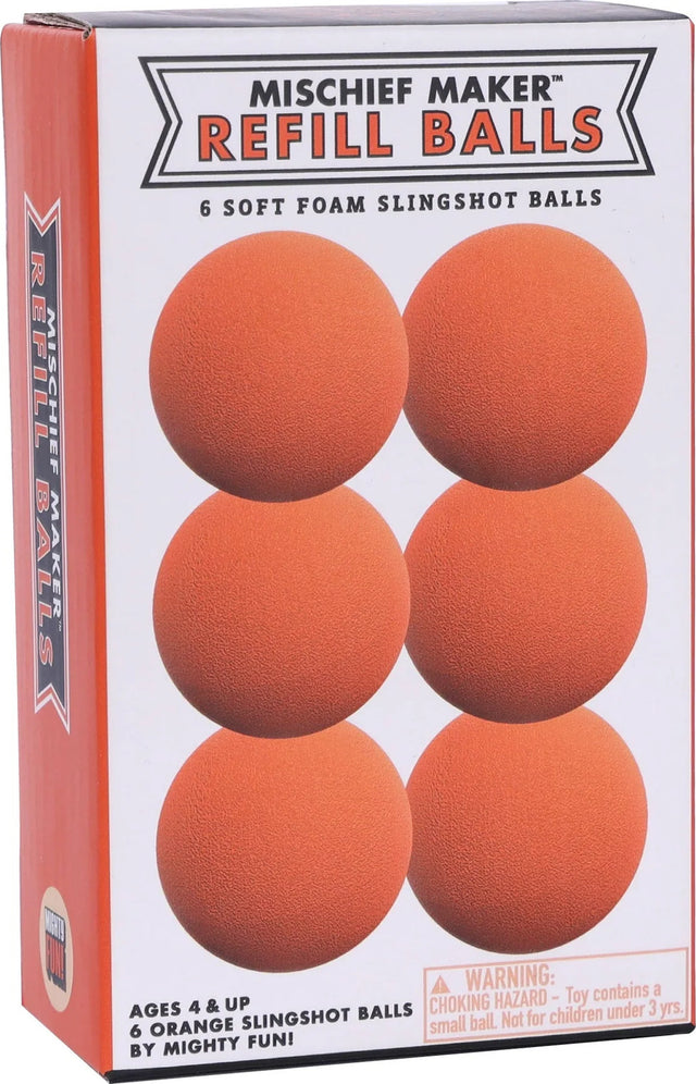 Mischief Maker Slingshot Refill Balls (Orange)