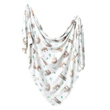 Copper Pearl Knit Swaddle, Noah