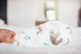 Copper Pearl Knit Swaddle, Noah