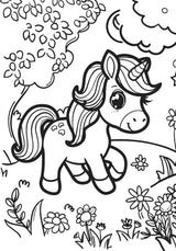 Unicorn Dreams XXL Coloring Book