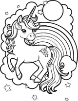 Unicorn Dreams XXL Coloring Book