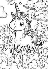 Unicorn Dreams XXL Coloring Book