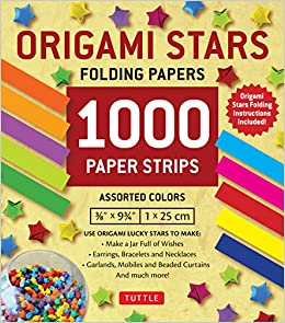 Origami Stars, 1000 Paper Strips to Fold