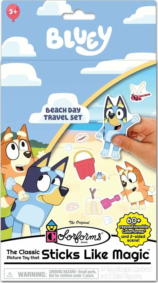 Colorforms Bluey Travel Set