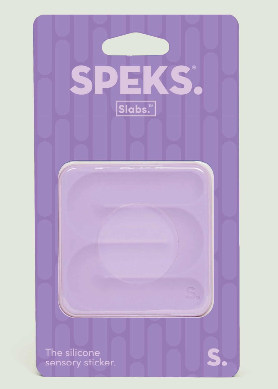 Speks Slabs Path Purple - Sensory Silicone Sticker