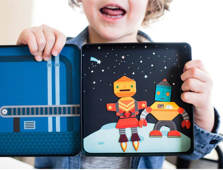 Robot Remix On-The-Go Magnetic Play Set
