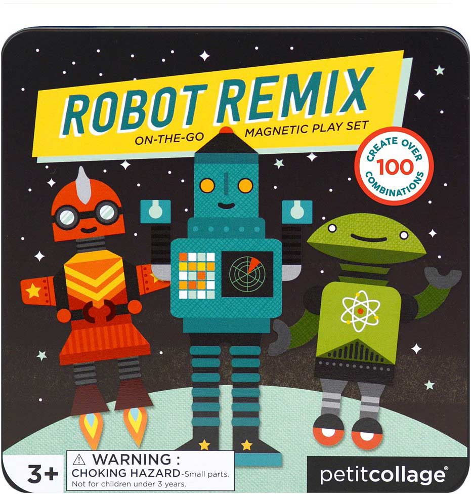 Robot Remix On-The-Go Magnetic Play Set