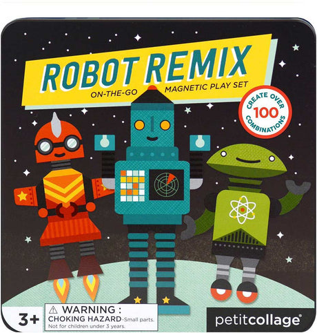 Robot Remix On-The-Go Magnetic Play Set