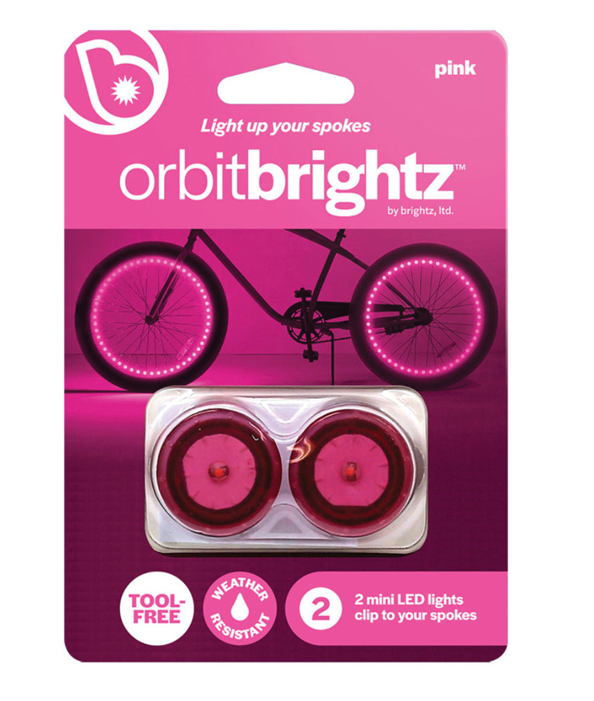 Orbit Brightz Pink Bike Lights