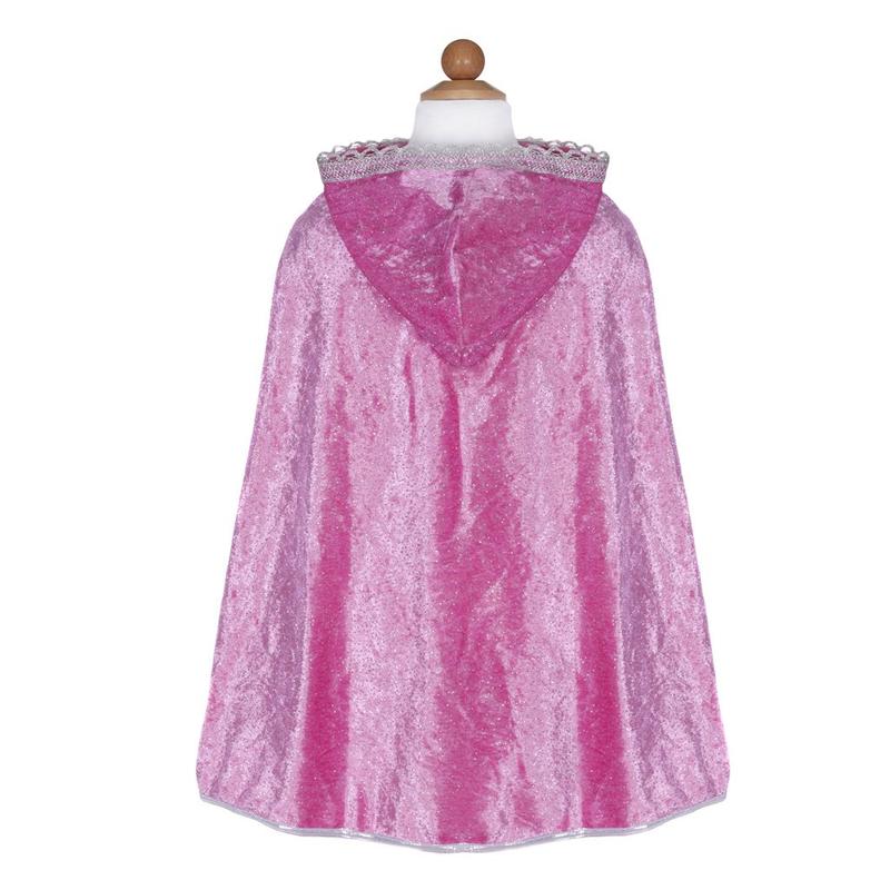 Pink Diamond Sparkle Cape, Size 3-4