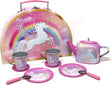 Unicorn Dreamer 10 Piece Tin Tea Set