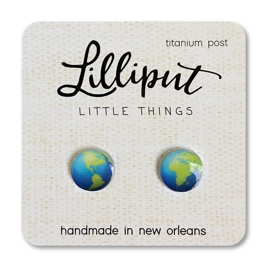 Planet Earth Earrings