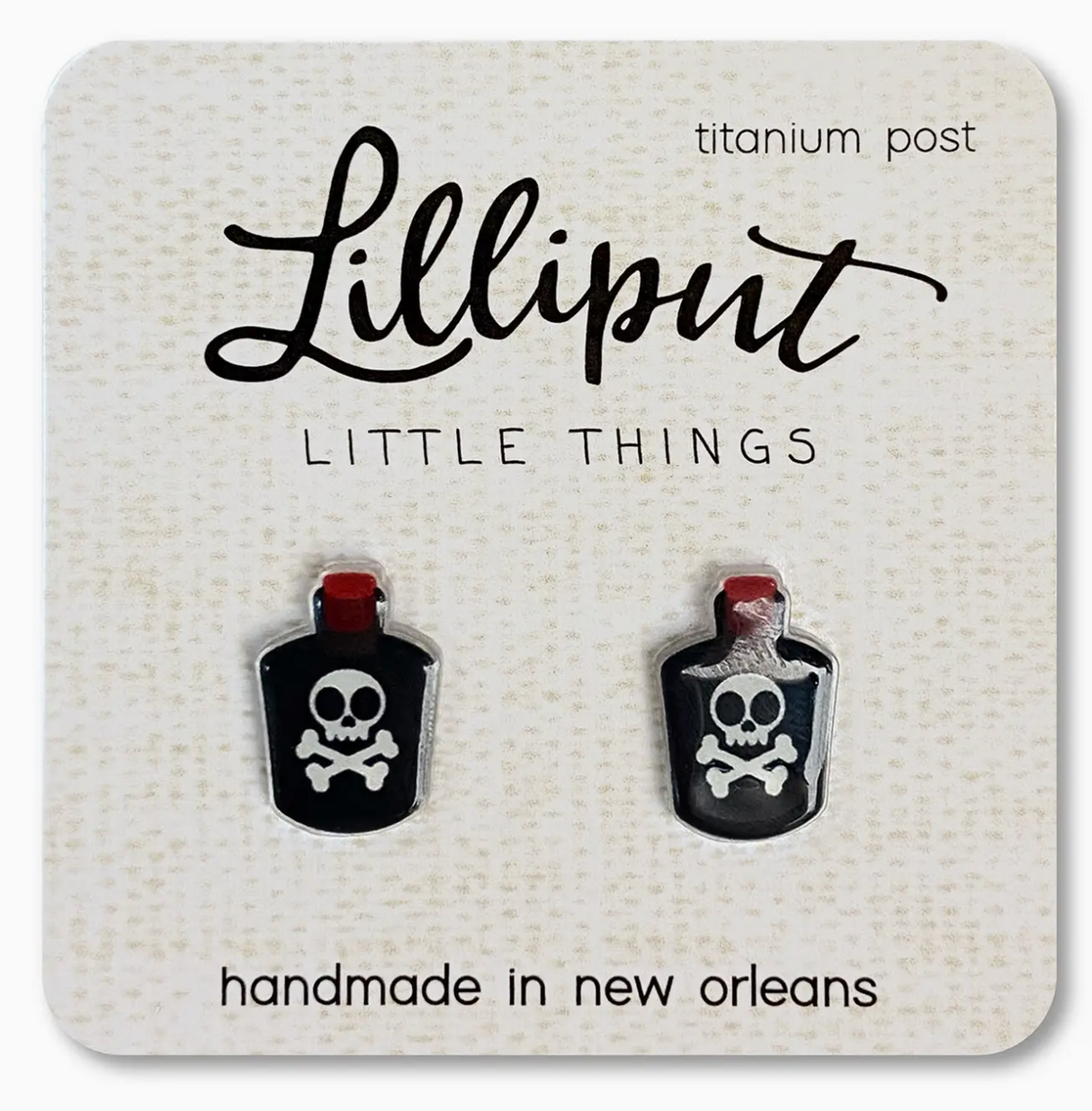 Poison Bottle Earrings