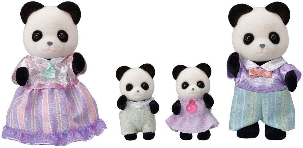 Calico Critters Pookie Panda Family