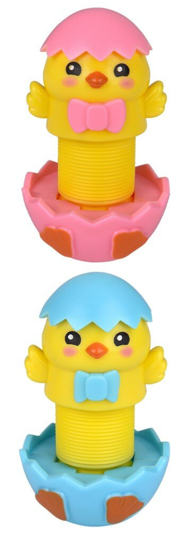 Easter Chick Fidget Pop Tube - Assorted Colors!