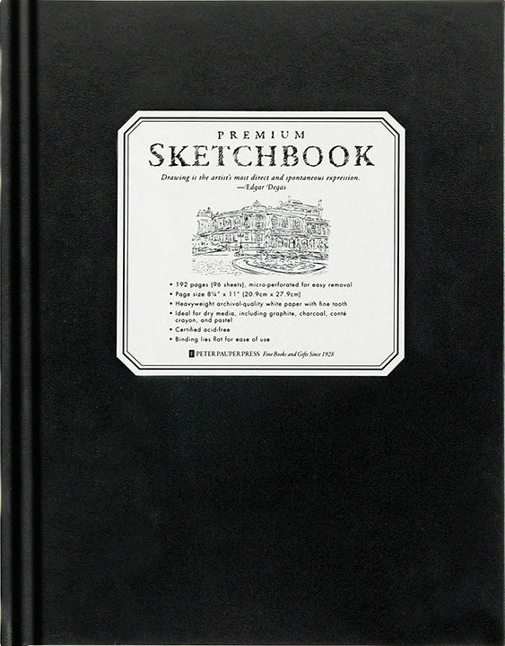 8.5x11 Premium Sketchbook - Large Journal