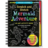 Mermaid Adventure Scratch and Sketch Trace-Along