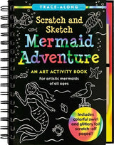 Mermaid Adventure Scratch and Sketch Trace-Along