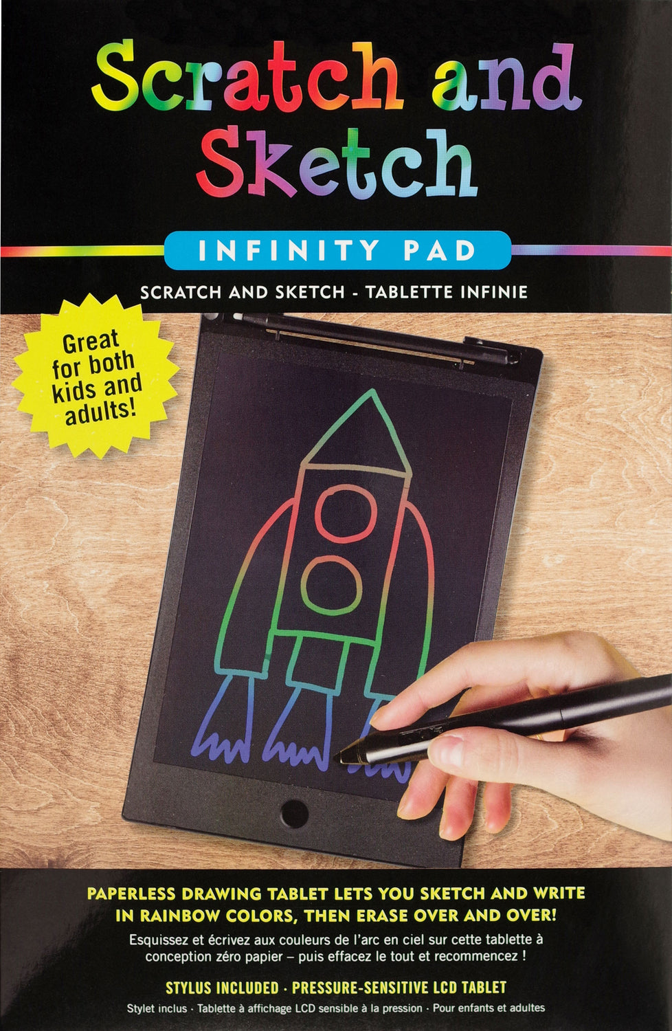 Scratch & Sketch Infinity Drawing Pad