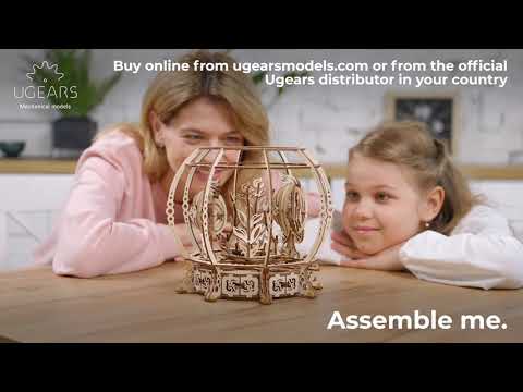 UGears Mechanical Aquarium Model Kit