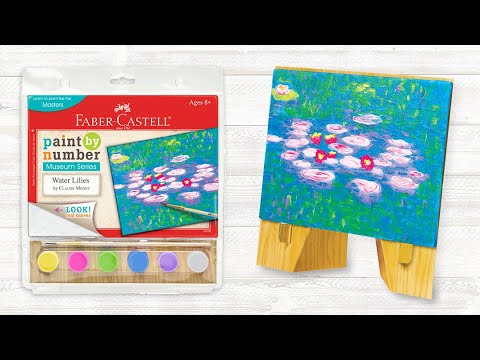 Paint By Number Museum Series – Irises Faber-Castell