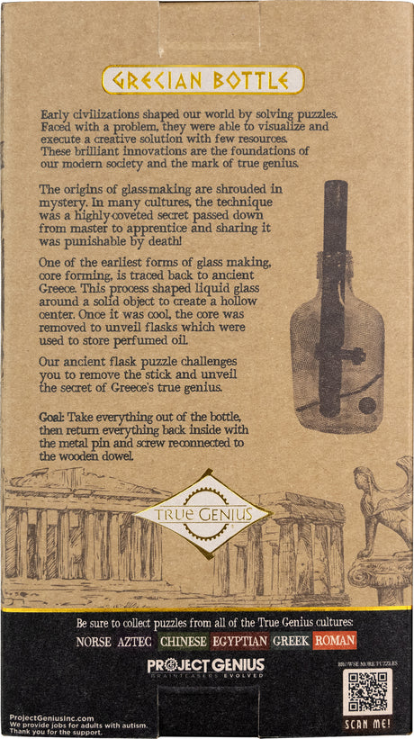 Grecian Bottle - Brainteaser Puzzle