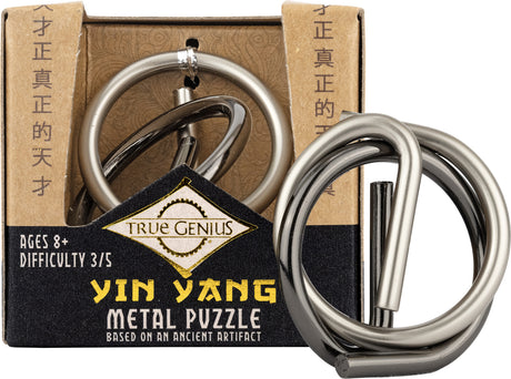 Yin Yang - Metal Disentanglement Puzzle