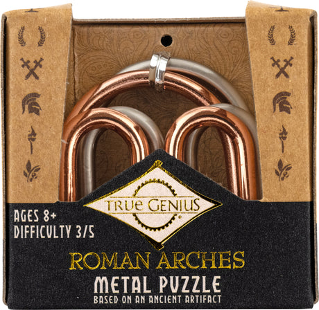 Roman Arches - Metal Disentanglement Puzzle